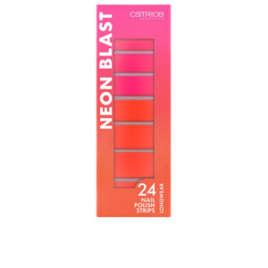 Marca: CATRICE. Imagen: 196028.jpg. CATRICE. NEON BLAST láminas de uñas #020-neon thunder 24 u