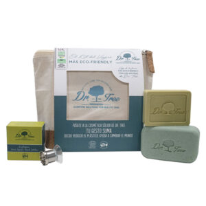 Marca: DR. TREE. Imagen: 197098.jpg. DR. TREE. CHAMPÚ Y GEL SÓLIDOS PIEL SENSIBLE ESTUCHE 4 pz