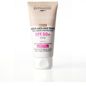 Marca: BYPHASSE. Imagen: 197365.jpg. CREMA FACIAL antiedad con color SPF50+ #bronze 50 ml