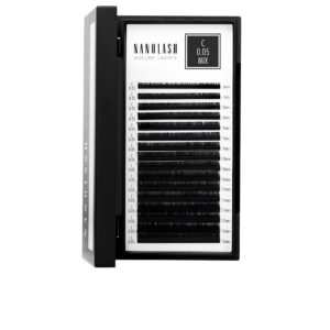 Marca: NANOLASH. Imagen: 197503.jpg. NANOLASH. VOLUME LASHES pestañas postizas 0.05 C #6-13 mm 1 u