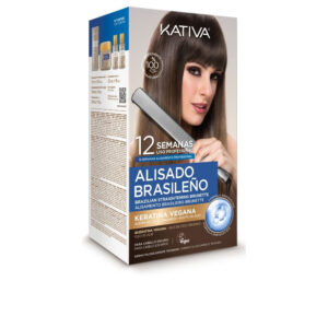 Marca: KATIVA. Imagen: 197593.jpg. KATIVA PROFESIONAL ALISADO BRASILEÑO PRO DARK ESTUCHE 6 pz