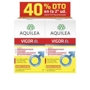 Marca: AQUILEA. Imagen: 197707.jpg. AQUILEA. VIGOR ÉL cápsulas pack 2 x 60 cápsulas