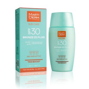 Marca: MARTIDERM. Imagen: 200094.jpg. SUN CARE BRONZE [D] protector solar fluido bronceador SPF30 50 ml