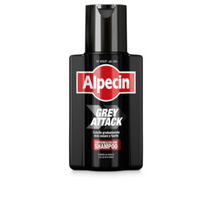 Marca: ALPECIN. Imagen: 200186.jpg. ALPECIN. GREY ATTACK champú anticaída y anticanas 200 ml