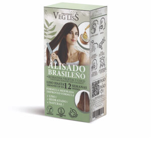 Marca: VEG LISS. Imagen: 200347.jpg. VEG LISS. VEG LISS alisado brasileño con queratina vegetal y coco 2 u
