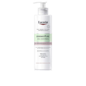Marca: EUCERIN. Imagen: 200412.jpg. EUCERIN. DERMOPURE gel limpiador triple efecto 400 ml