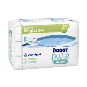 Marca: DODOT. Imagen: 200638.jpg. DODOT PURE CUIDADO TOTAL 99% agua toallitas húmedas 144 u