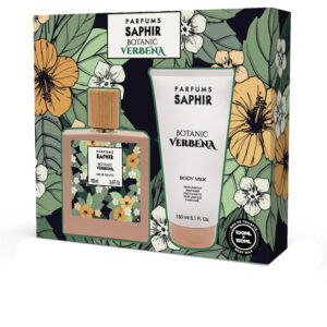 Marca: PARFUMS SAPHIR. Imagen: 201320.jpg. PARFUMS SAPHIR. BOTANIC VERBENA ESTUCHE 2 pz