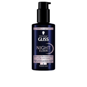 Marca: SCHWARZKOPF MASS MARKET. Imagen: 201507.jpg. SCHWARZKOPF MASS MARKET. GLISS NIGHT ELIXIR sérum puntas abiertas 100 ml