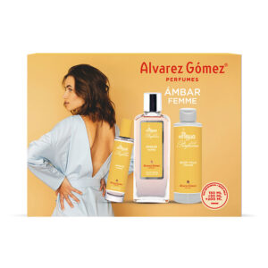 Marca: ALVAREZ GOMEZ. Imagen: 201588.jpg. ALVAREZ GOMEZ. ÁMBAR FEMME ESTUCHE 3 pz