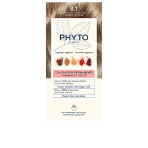 Marca: PHYTO. Imagen: 202919.jpg. PHYTOCOLOR #8.1-Rubio Claro Cendre 4 u