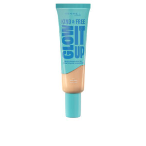 Marca: RIMMEL LONDON. Imagen: 203881.jpg. RIMMEL LONDON. KIND & FREE GLOW IT UP base líquida #010-Rose Ivory 30 ml