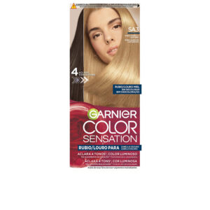Marca: GARNIER. Imagen: 205261.jpg. GARNIER. COLOR SENSATION tinte rubio luminoso sin decoloración para cabello oscuro #Louro Miel 5 u