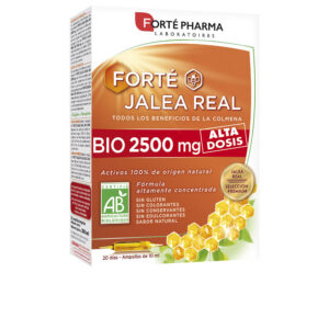 Marca: FORTÉ PHARMA. Imagen: 205276.jpg. FORTÉ PHARMA. FORTÉ JALEA REAL BIO 2500 mg ampollas 20 x 15 ml