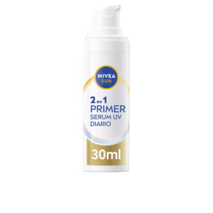 Marca: NIVEA. Imagen: 206875.jpg. SUN PRIMER serum uv diario SPF50+ 30 ml