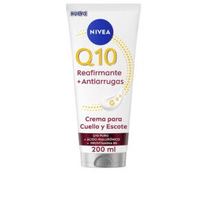 Marca: NIVEA. Imagen: 207940.jpg. NIVEA. Q10+ REAFIRMANTE crema antiarrugas cuello y escote 200 ml