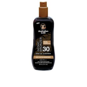 Marca: AUSTRALIAN GOLD. Imagen: 208105.jpg. SUNSCREEN SPF30 spray gel with instant bronzer 100 ml