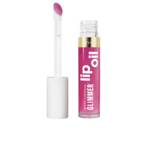 Marca: REVLON MASS MARKET. Imagen: 208546.jpg. REVLON MASS MARKET. SUPER LUSTROUS GLIMMER lip oil #04-Gone Rose 3,8 ml