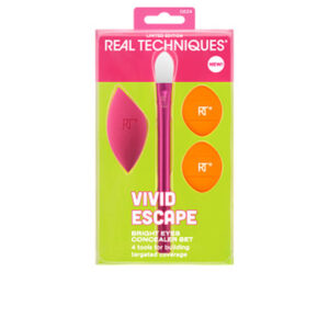 Marca: REAL TECHNIQUES. Imagen: 209484.jpg. REAL TECHNIQUES. VIVID ESCAPE BRIGHT EYES CONCEALER ESTUCHE 4 pz