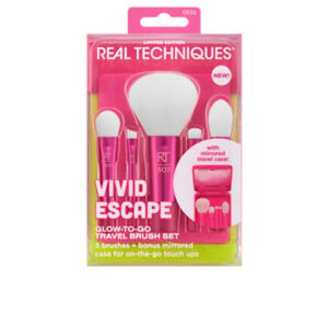 Marca: REAL TECHNIQUES. Imagen: 209487.jpg. REAL TECHNIQUES. VIVID ESCAPE GLOW-TO-GO ESTUCHE 5 pz