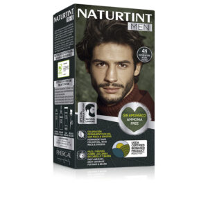 Marca: NATURTINT. Imagen: 210477.jpg. NATURTINT MEN tinte sin amoniaco #4Ncastaño natural 1 u