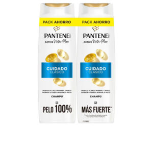 Marca: PANTENE. Imagen: 210781.jpg. PANTENE CUIDADO CLÁSICO CHAMPÚ LOTE 2 x 325 ml