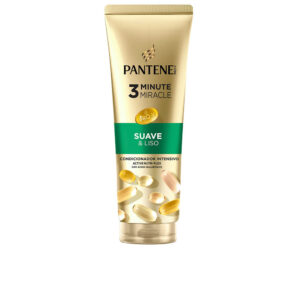 Marca: PANTENE. Imagen: 210790.jpg. PANTENE MIRACLE 3 MINUTE SUAVE Y LISO acondicionador intensivo 220 ml