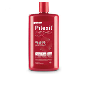 Marca: PILEXIL. Imagen: 212203.jpg. PILEXIL ANTICAÍDA champú triple protección 450 ml