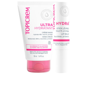 Marca: TOPICREM. Imagen: 212524.jpg. TOPICREM. UH CREMA DE MANOS ULTRA HIDRATANTE + BÁLSAMO LABIAL PACK 2 u