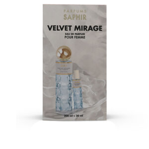 Marca: PARFUMS SAPHIR. Imagen: 212952.jpg. PARFUMS SAPHIR. VELVET MIRAGE ESTUCHE 2 pz