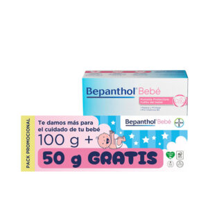 Marca: BEPANTHOL. Imagen: 214146.jpg. BEPANTHOL BEBÉ pomada protectora culito del bebé 100 gr + 50 gr 2 u