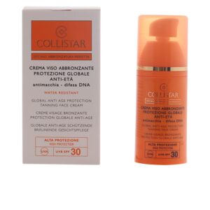 Marca: COLLISTAR. Imagen: 30525.jpg. CREMA ROSTRO bronceadora protección global antiedad SPF30 50 ml
