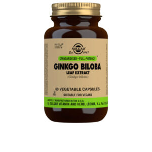 Marca: SOLGAR. Imagen: 50000943.jpg. SOLGAR. Spf Ginkgo Biloba-Hoja 60 Vcaps
