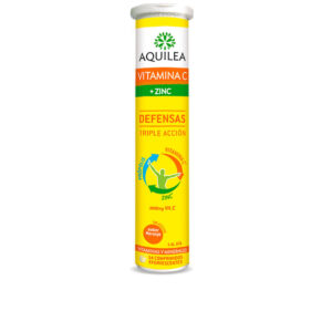 Marca: AQUILEA. Imagen: 50013264.jpg. AQUILEA. Vitamina C y Zinc 14 Comprimidos Efervescentes
