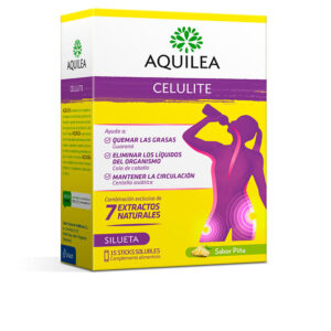 Marca: AQUILEA. Imagen: 50014030.jpg. AQUILEA. Celulina Tratamiento para La Celulitis 15 Sticks Bebibles de 10 ml