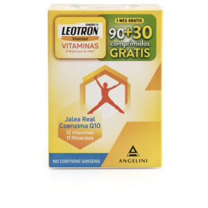Marca: LEOTRON. Imagen: 50345291.jpg. LEOTRON VITAMINAS comprimidos 90 + 30 de regalo 120 u