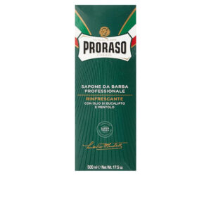 Marca: PRORASO. Imagen: 50356982.jpg. PRORASO. PROFESIONAL crema de afeitado eucalipto-mentol 500 ml