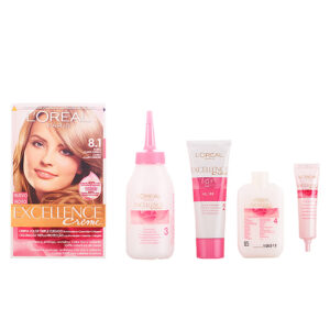 Marca: L'ORÉAL PARIS. Imagen: 62030.jpg. L'ORÉAL PARIS. EXCELLENCE Creme tinte #8,1-rubio claro ceniza 192 ml