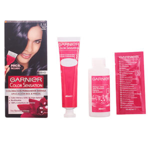 Marca: GARNIER. Imagen: 62240.jpg. GARNIER. COLOR SENSATION #2,10-negro azulado 110 gr