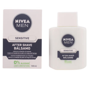 Marca: NIVEA. Imagen: 62992.jpg. NIVEA. MEN SENSITIVE after-shave balm 0% alcohol 100 ml