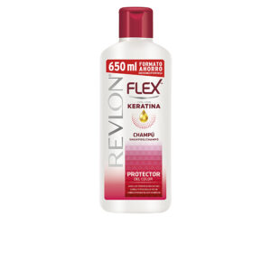 Marca: REVLON MASS MARKET. Imagen: 63123.jpg. REVLON MASS MARKET. FLEX KERATIN protector color teñido champú 650 ml