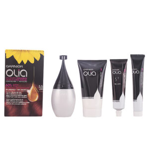 Marca: GARNIER. Imagen: 63667.jpg. GARNIER. OLIA coloración permanente sin amoniaco #5.5-caoba 1 u