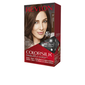 Marca: REVLON MASS MARKET. Imagen: 74198.jpg. REVLON MASS MARKET. COLORSILK tinte #37-chocolate 1 u