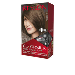 Marca: REVLON MASS MARKET. Imagen: 74199.jpg. REVLON MASS MARKET. COLORSILK tinte #41-castaño medio 1 u