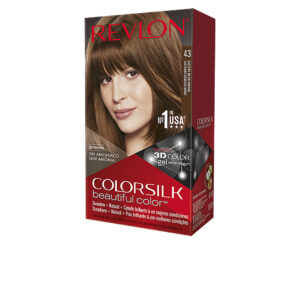 Marca: REVLON MASS MARKET. Imagen: 74200.jpg. REVLON MASS MARKET. COLORSILK tinte #43-castaño medio dorado 1 u