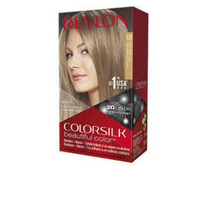 Marca: REVLON MASS MARKET. Imagen: 74208.jpg. REVLON MASS MARKET. COLORSILK tinte #60-rubio oscuro cenizo 1 u
