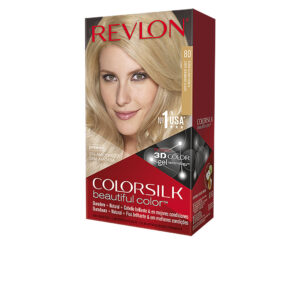 Marca: REVLON MASS MARKET. Imagen: 74210.jpg. REVLON MASS MARKET. COLORSILK tinte #80-rubio claro cenizo 1 u