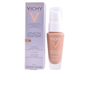 Marca: VICHY. Imagen: 77139.jpg. VICHY. LIFTACTIV FLEXITEINT fond de teint anti-rides SPF20 #45 gold 30 ml