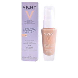 Marca: VICHY. Imagen: 77143.jpg. VICHY. LIFTACTIV FLEXITEINT fond de teint anti-rides SPF20 #25 nude 30 ml
