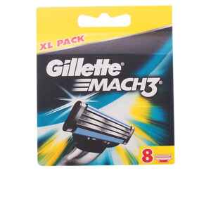 Marca: GILLETTE. Imagen: 77771.jpg. GILLETTE MACH 3 cargador 8 recambios